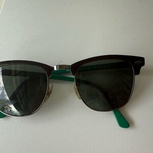 Ray-Ban Women's Glasses - Black and Green